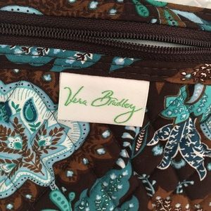 Vera Bradley Java Blue travel fold up bag